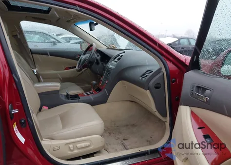 2009 Lexus Es 350 z USA, uszkodzony, nr VIN JTHBJ46G792283837